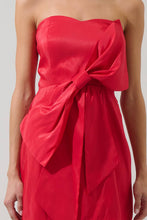 Load image into Gallery viewer, Sugarlips Strapless Bow Mini Dress
