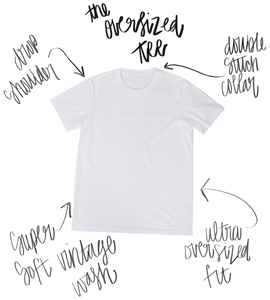 The World is Your Oyster Oversized TShirt
