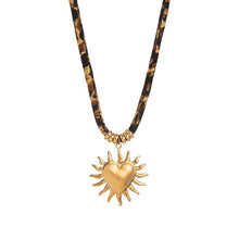 Load image into Gallery viewer, Leopard Velvet Cord Necklace

