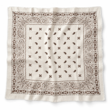 Load image into Gallery viewer, Ellison+Young Brushed Bandana Oversized Square Scarf
