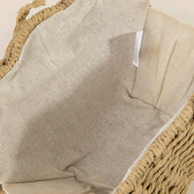 Load image into Gallery viewer, Straw Shell Shape Braided Top Handle Bag

