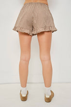 Load image into Gallery viewer, Kora Frill Gingham Shorts
