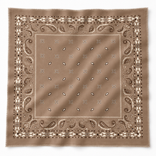 Load image into Gallery viewer, Ellison+Young Brushed Bandana Oversized Square Scarf
