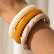 Load image into Gallery viewer, Marble Resin Bangle Bracelets
