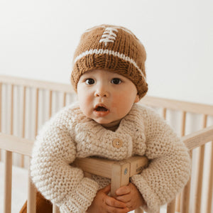 Football Beanie Game Day Hat Baby & Kids