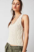 Load image into Gallery viewer, Free People High Tide Cable Tank
