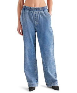 Steve Madden Gilda Pant Pull-On Denim