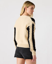 Load image into Gallery viewer, Steve Madden Lucas Striped Knit Button-front Cardigan
