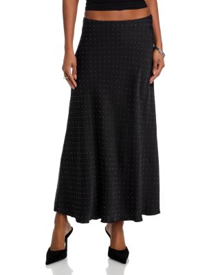 Steve Madden Jeannie Embellished Maxi Skirt