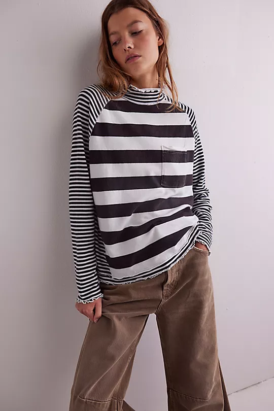 Free People Punk Playful Tee