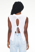 Load image into Gallery viewer, Pistola Whit Open back Sweater Tank
