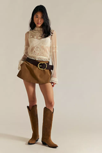 Load image into Gallery viewer, Free People Paradise Found Suede Skort
