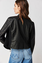 Load image into Gallery viewer, Free People We The Free Max Vegan Moto Jacket
