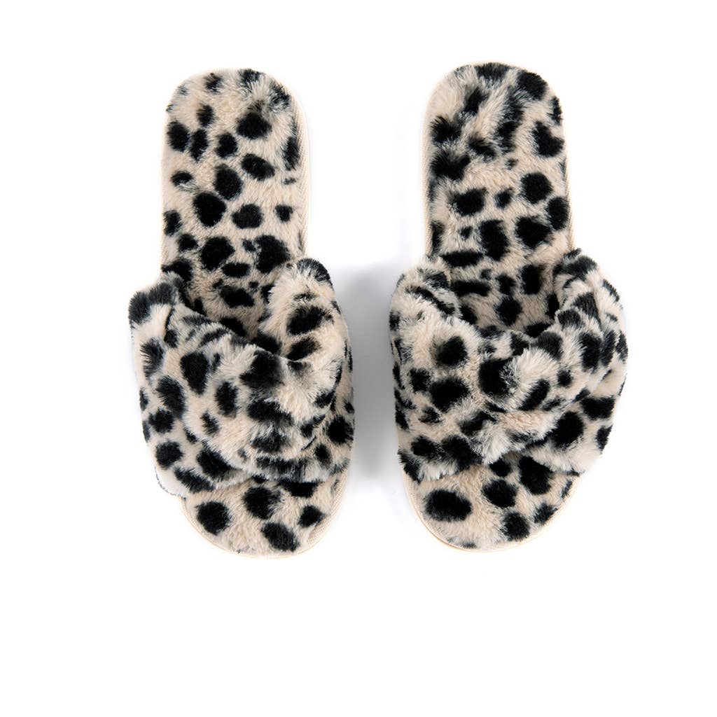 Leopard Slippers, Multi