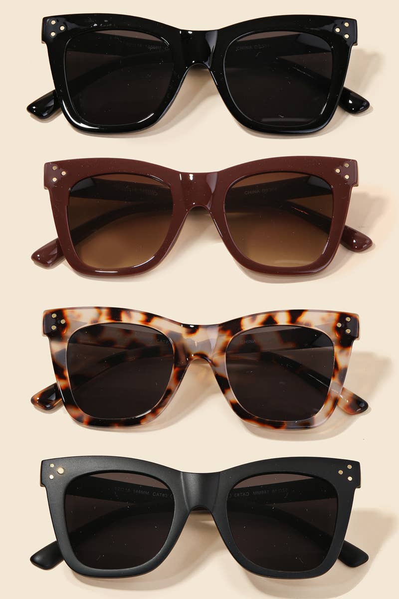 Chunky Wayfarer Sunglasses