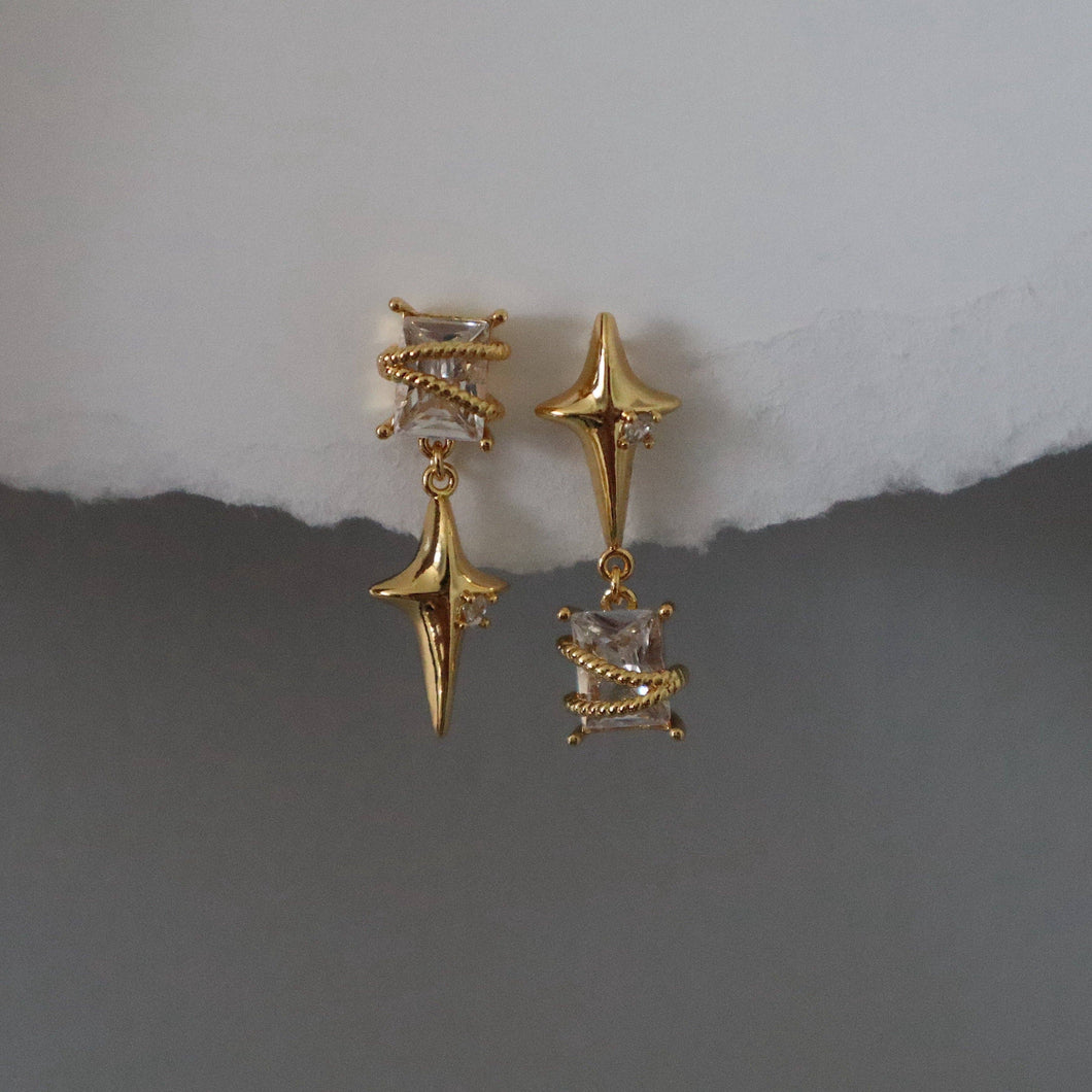 Starlight Dangle Earrings | Statement Earrings