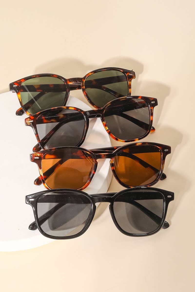 Thin Wayfarer Fashion Sunglasses