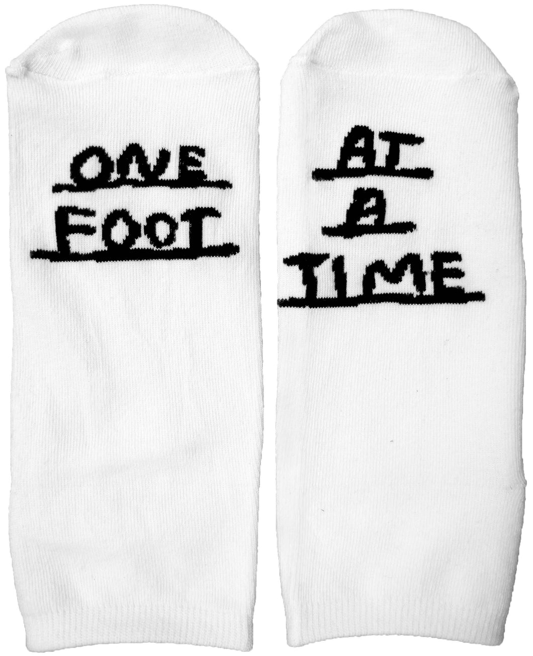 One Foot At A Time Socks
