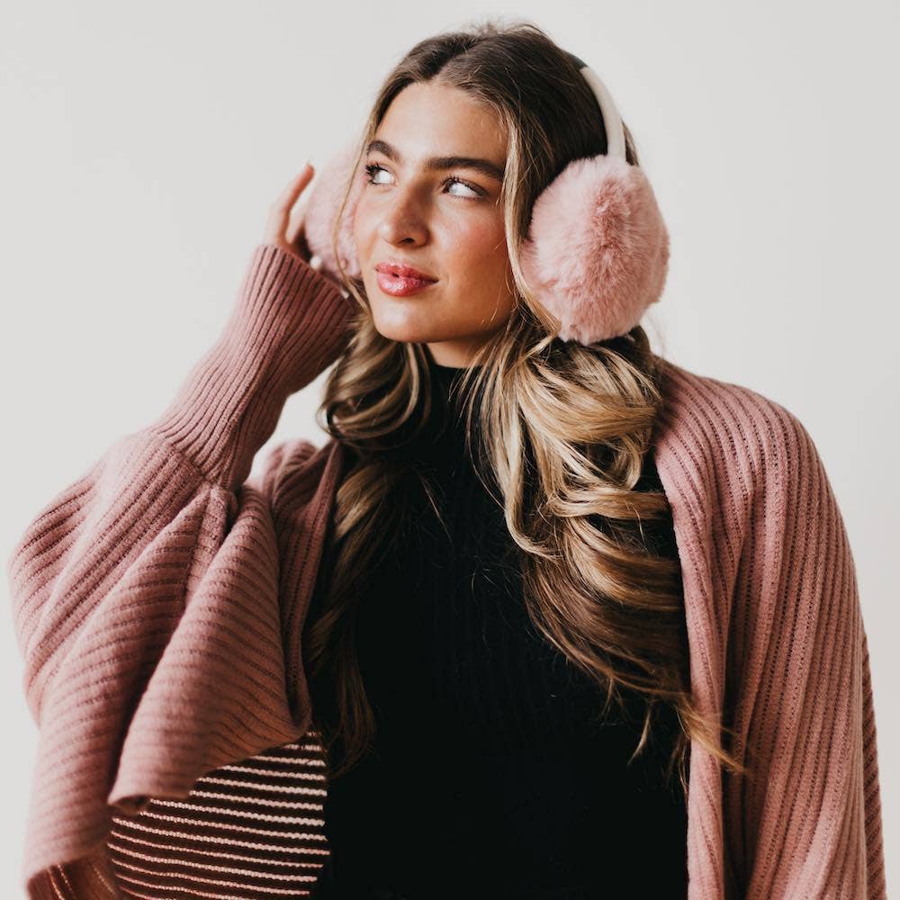 In The City Earmuffs: Pink