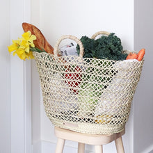 Load image into Gallery viewer, SOCCO Designs French Basket Beach Tote
