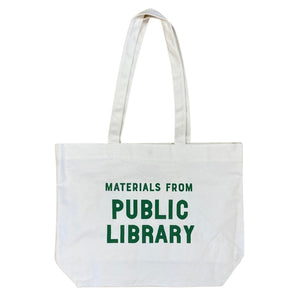 Three Potato Four Public Library Tote Bag