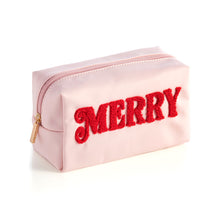 Load image into Gallery viewer, &quot;Merry&quot; Cosmetic Pouch
