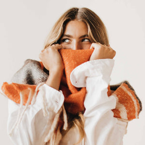 Pretty Simple New Day Striped Scarf