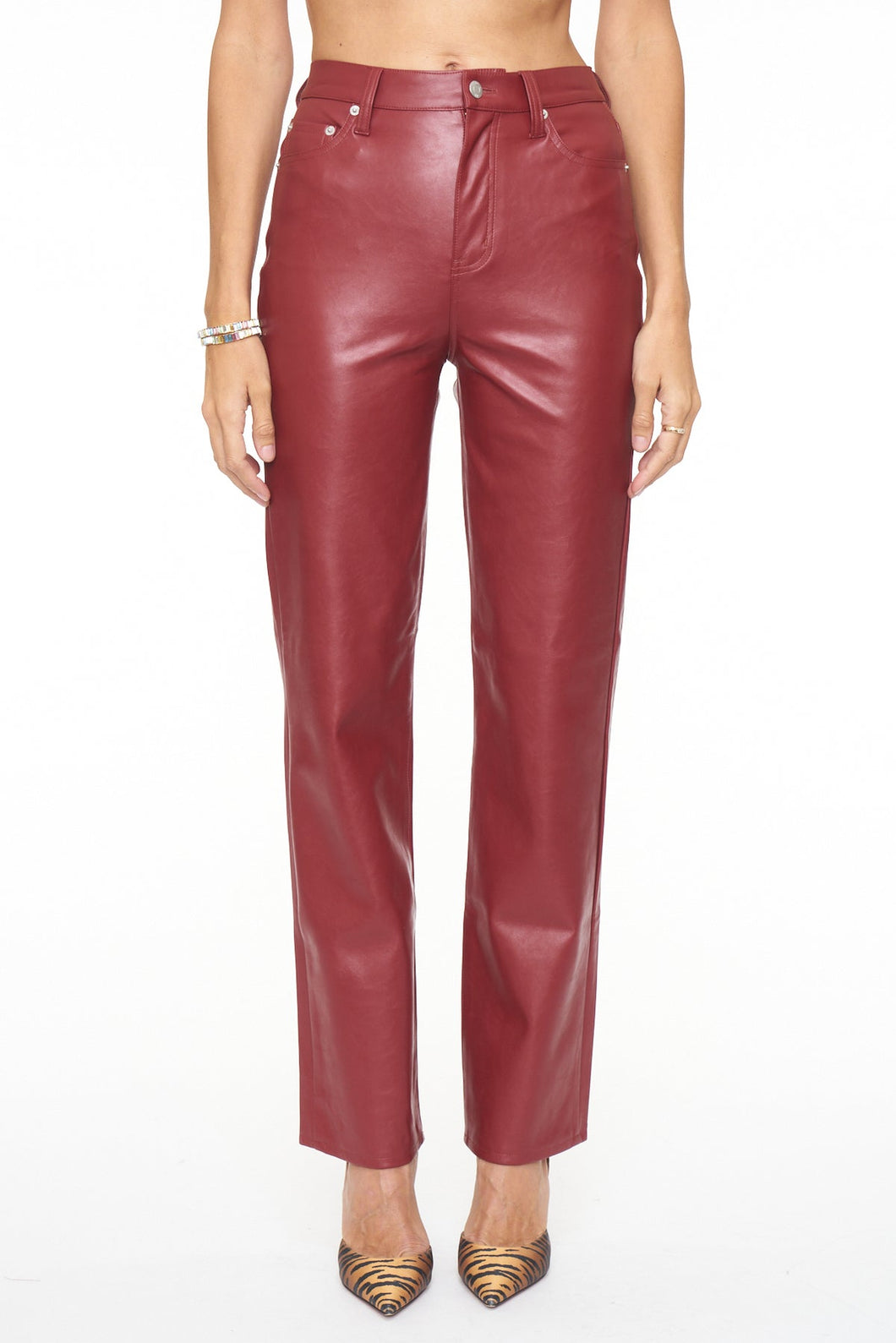 Pistola Cassie Super High Rise Straight Leg