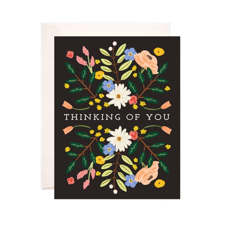 Bloomwolf Studio Thinking Of You Card