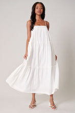 Load image into Gallery viewer, Sugarlips Tiered Trapeze Maxi Dress
