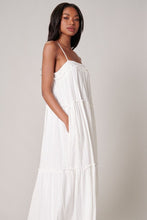 Load image into Gallery viewer, Sugarlips Tiered Trapeze Maxi Dress
